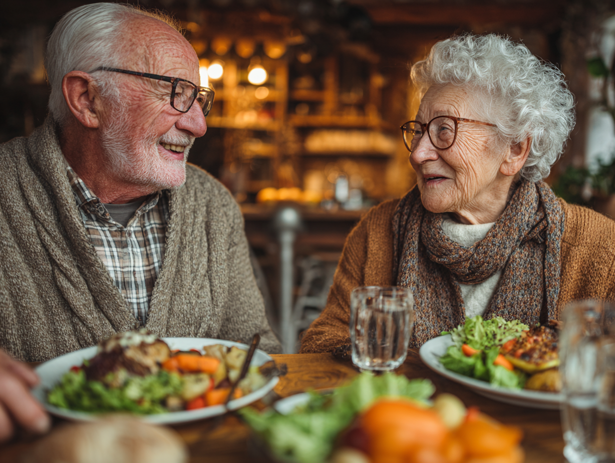 Волонтери, работещи с възрастни хора в общността